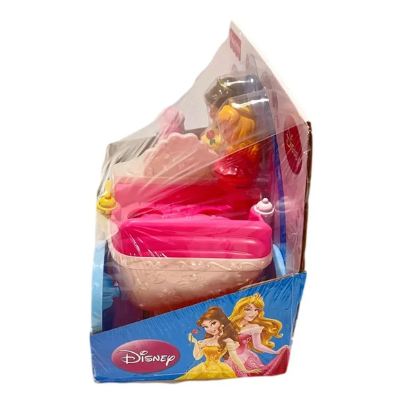 Fisher-Price Little People Disney Princess Belle & Aurora Coach  Sounds 2014 New - Picture 4 of 7